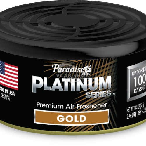 Hương Chuối  -Lon Thanh Nén Tinh Dầu Platinum PARADISE AIR 52g lưu hương 100 ngày | Nhập khẩu Hoa Kỳ