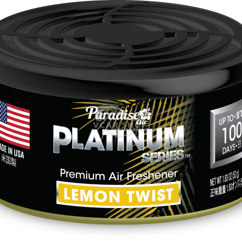 Hương Chanh  - Lon Thanh Nén Tinh Dầu Platinum PARADISE AIR  52g Lưu Hương 100 ngày | Nhập Khẩu Hoa Kỳ 