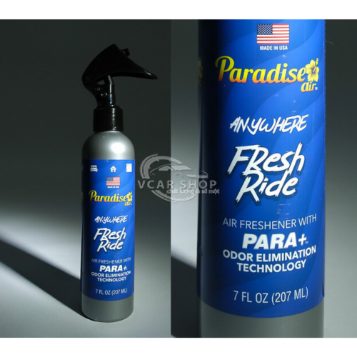 Hương Nước Hoa  –  Chai  Xịt Thơm Ôtô PARADISE AIR 207ml | Tinh dầu xịt thơm phòng, ô tô, văn phòng |  Nhập Khẩu Hoa Kỳ. 