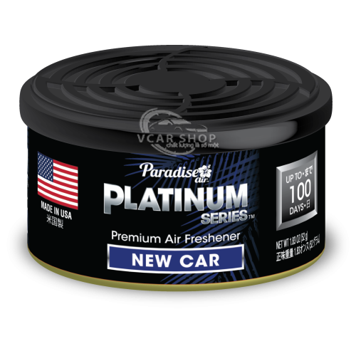 Cam + Oải Hương  - Lon Thanh Nén Tinh Dầu Platinum PARADISE AIR 52g lưu hương 100 ngày | Nhập Khẩu Hoa Kỳ