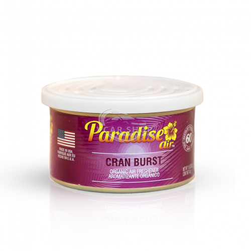Việt Quất  - Lon Thanh Nén Tinh Dầu PARADISE AIR 42g lưu hương 60 ngày | Nhập Khẩu Hoa Kỳ
