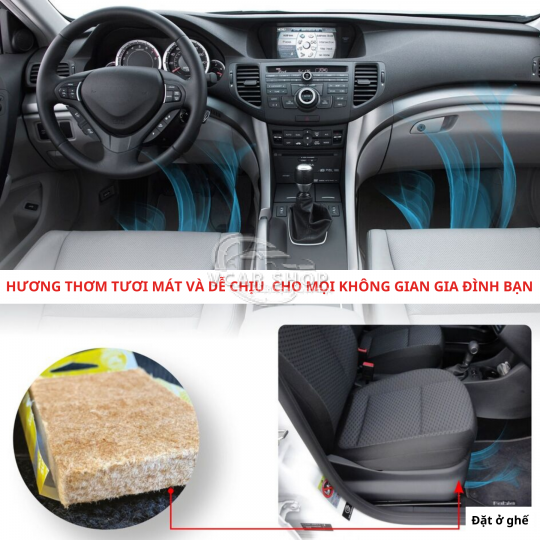 [Hương Sang Trọng ] Thanh Nén Tinh Dầu PARADISE AIR 46g | Nhập Khẩu Hoa Kỳ | Khử Mùi Ô Tô , Phòng Ngủ ,Tủ Quần Áo - Giày Dép 