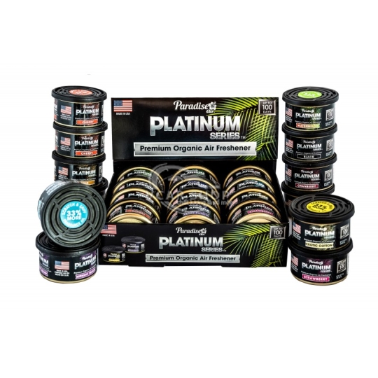 Cam + Oải Hương  - Lon Thanh Nén Tinh Dầu Platinum PARADISE AIR 52g lưu hương 100 ngày | Nhập Khẩu Hoa Kỳ