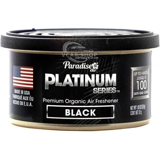 Hương Dâu - Lon Thanh Nén Tinh Dầu Platinum PARADISE AIR 52g lưu hương 100 ngày | Nhập Khẩu Hoa Kỳ