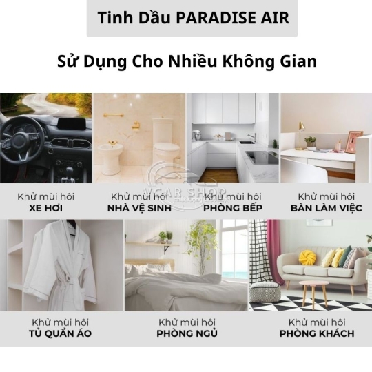 Cam + Oải Hương  - Lon Thanh Nén Tinh Dầu Platinum PARADISE AIR 52g lưu hương 100 ngày | Nhập Khẩu Hoa Kỳ