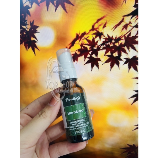  BAMBOO –  Tinh dầu nguyễn chất PARADISE AIR 25ml | Tinh dầu cho máy phun sương khuếch tán |  Nhập Khẩu Hoa Kỳ.