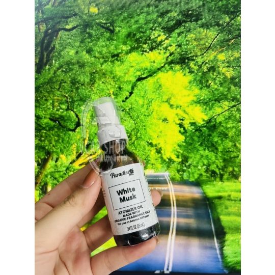  WHITE MUSK –  Tinh dầu nguyễn chất PARADISE AIR 25ml | Tinh dầu cho máy phun sương khuếch tán |  Nhập Khẩu Hoa Kỳ.