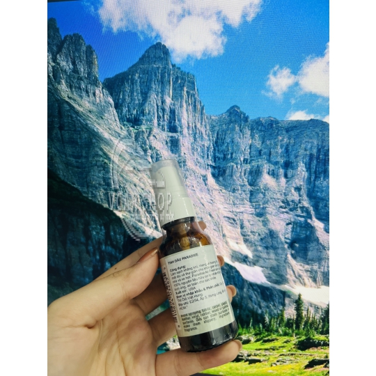 EXOTIC COTTON –  Tinh dầu nguyễn chất PARADISE AIR 25ml | Tinh dầu cho máy phun sương khuếch tán |  Nhập Khẩu Hoa Kỳ