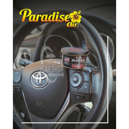 Hương Dâu - Lon Thanh Nén Tinh Dầu Platinum PARADISE AIR 52g lưu hương 100 ngày | Nhập Khẩu Hoa Kỳ