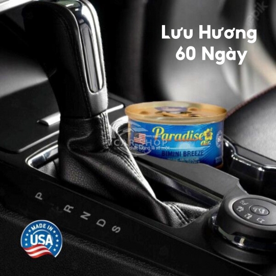 Hương Nho  - Lon Thanh Nén Tinh Dầu PARADISE AIR 42g lưu hương 60 ngày | Nhập Khẩu Hoa Kỳ