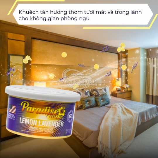 CHERRY - Lon Thanh Nén Tinh Dầu PARADISE AIR 42g lưu hương 60 ngày | Nhập Khẩu Hoa Kỳ