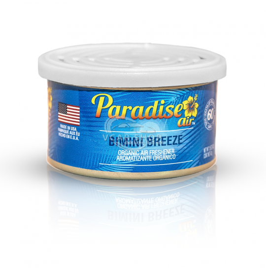 Hương Gió Biển  - Lon Thanh Nén Tinh Dầu PARADISE AIR 42g lưu hương 60 ngày | Nhập Khẩu Hoa Kỳ