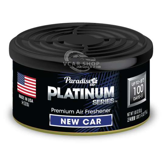 Cam + Oải Hương  - Lon Thanh Nén Tinh Dầu Platinum PARADISE AIR 52g lưu hương 100 ngày | Nhập Khẩu Hoa Kỳ