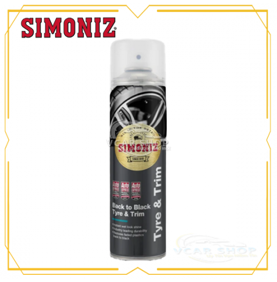 Chai xịt bóng vỏ xe ô tô SIMONIZ 500ml | Nhập Khẩu Anh Quốc